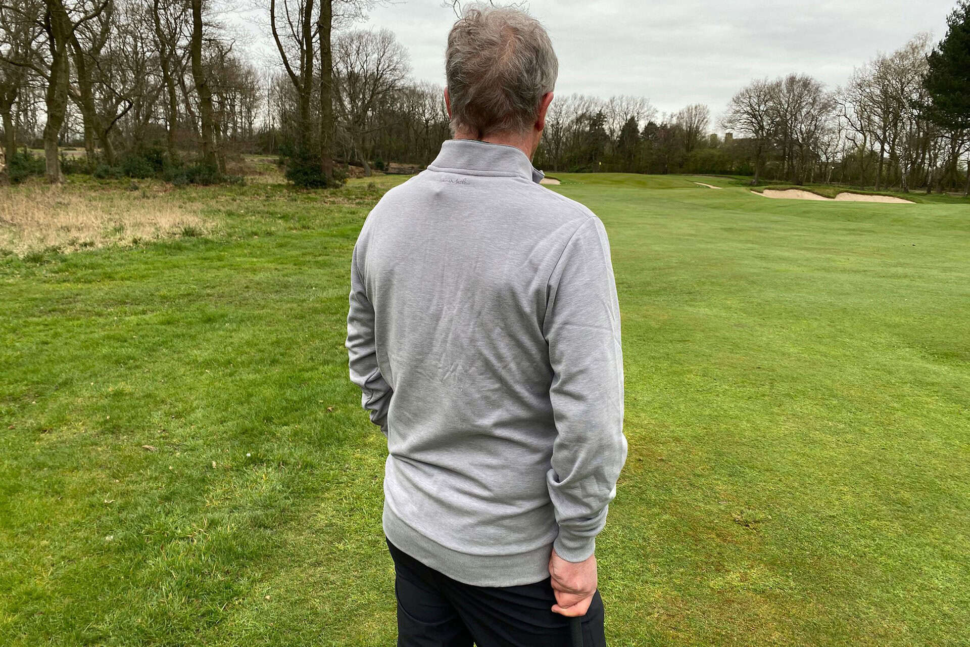 TravisMathew Cloud sweater quarter zip | Source: NCG