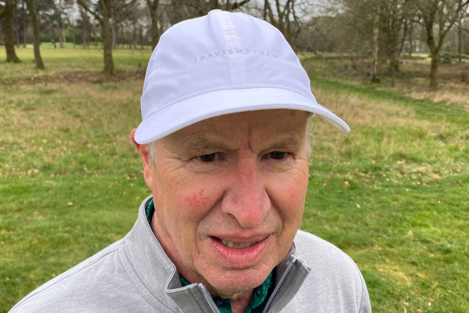 TravisMathew Moonshadow Snapback cap | Source: NCG