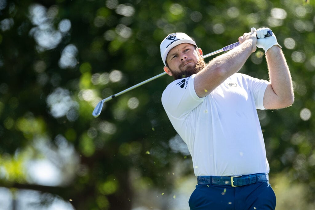 Tyrell Hatton during the second round of the 2026 Masters. Credit: Getty Images