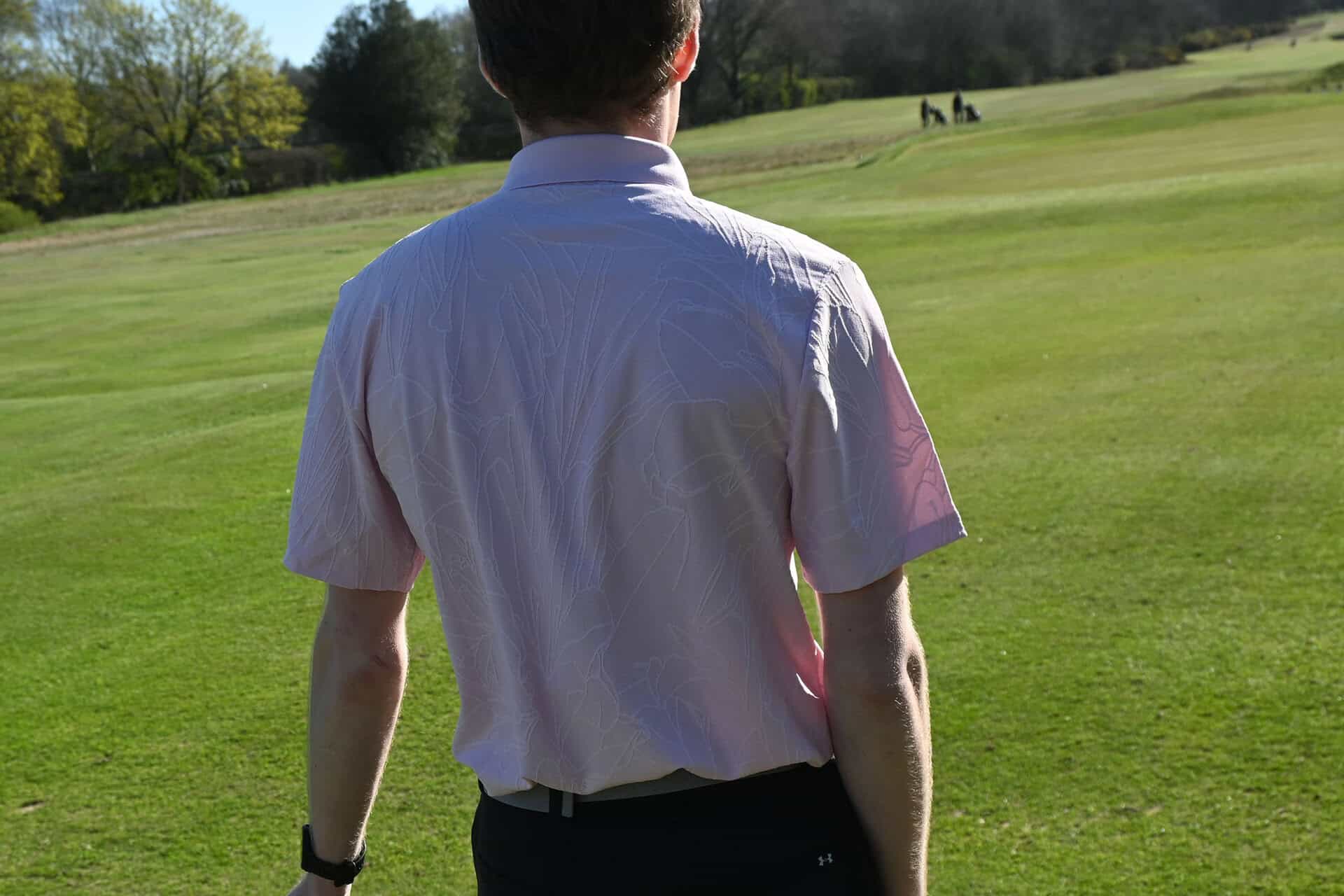 Under Armour ArmourDry Jacquard polo | Source: NCG