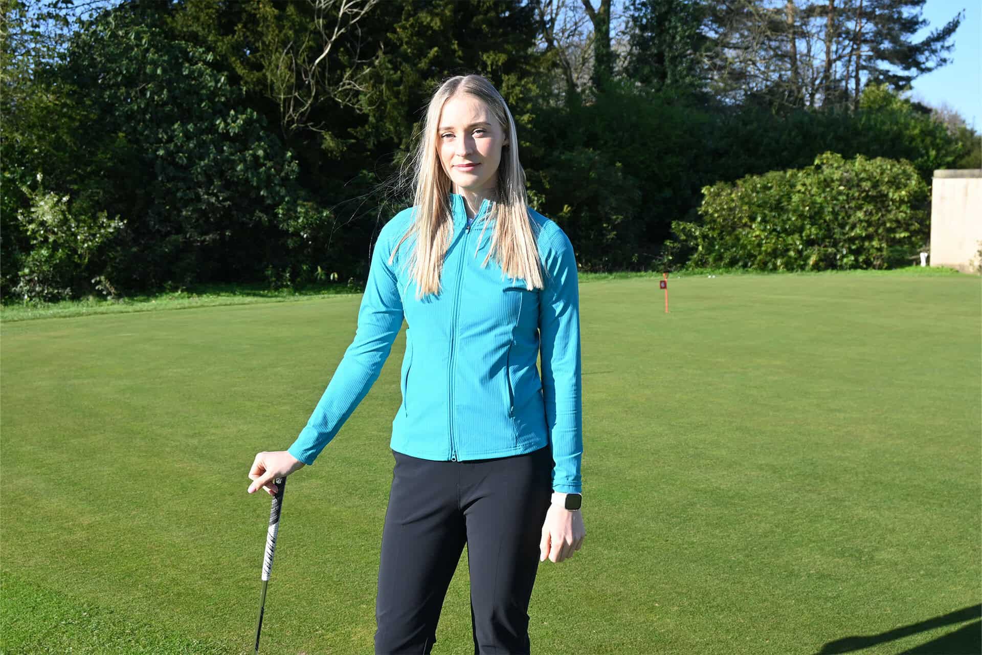 Footjoy Women's Full-Zip Rib Midlayer | Source: NCG