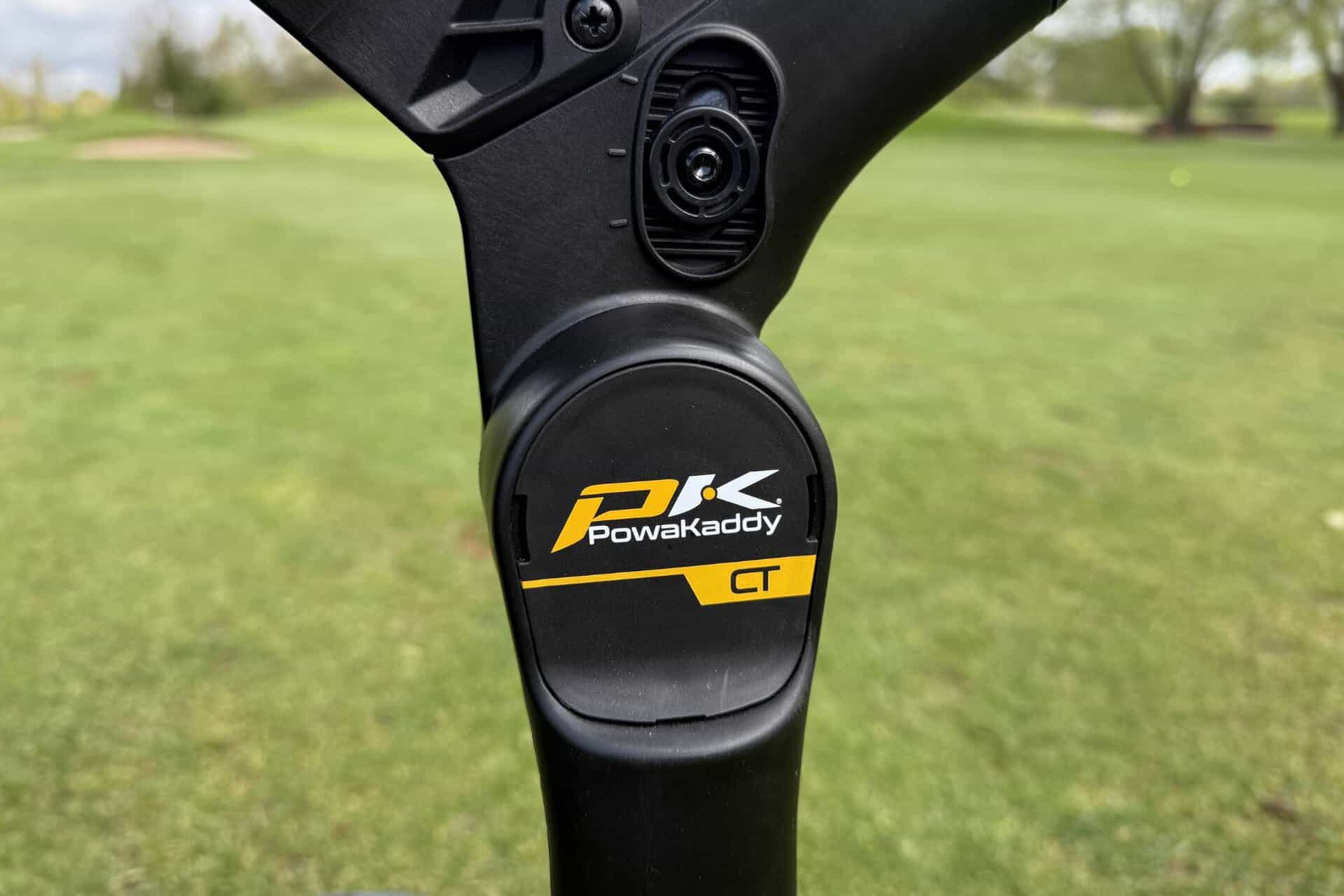 Powakaddy CT10 GPS electric golf trolley | Source: NCG