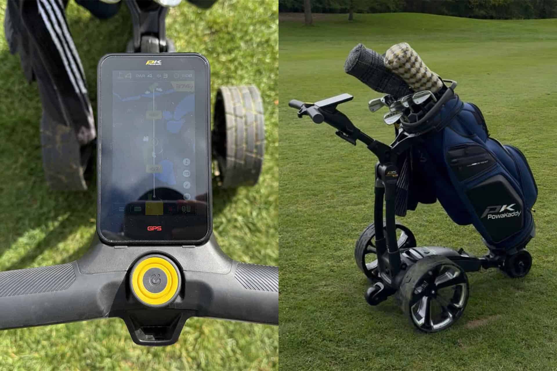 PowaKaddy RX12 GPS electric golf trolley | Source: NCG
