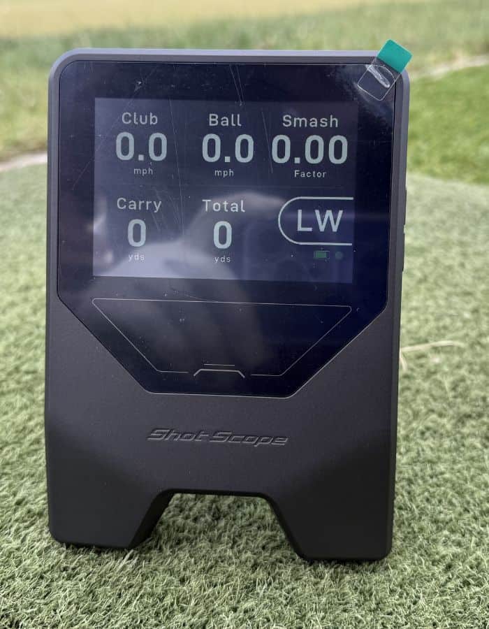 Shot Scope LM1 Launch Monitor | Source: NCG