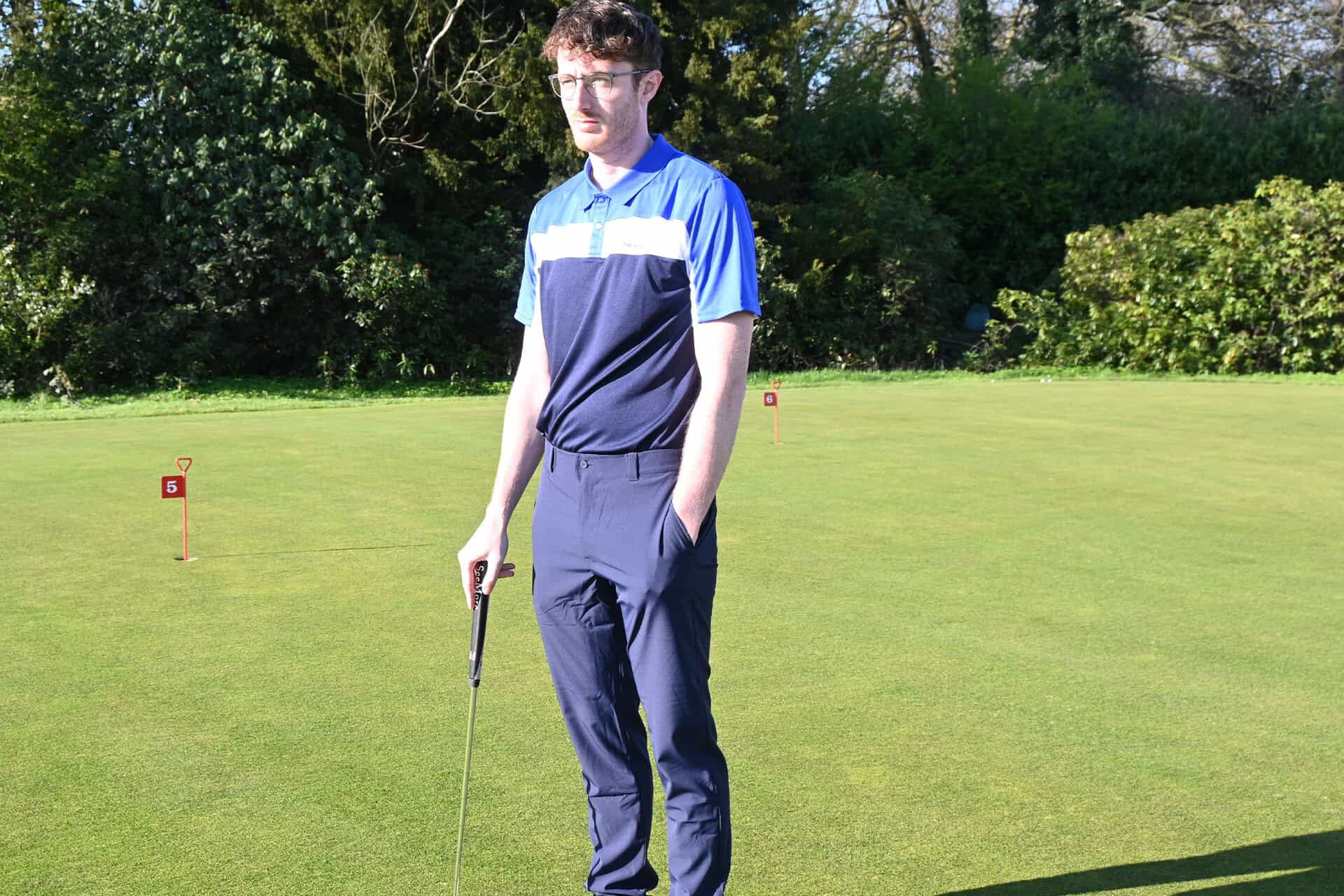 Stromberg Drift Colour Block Golf Polo | Source: NCG