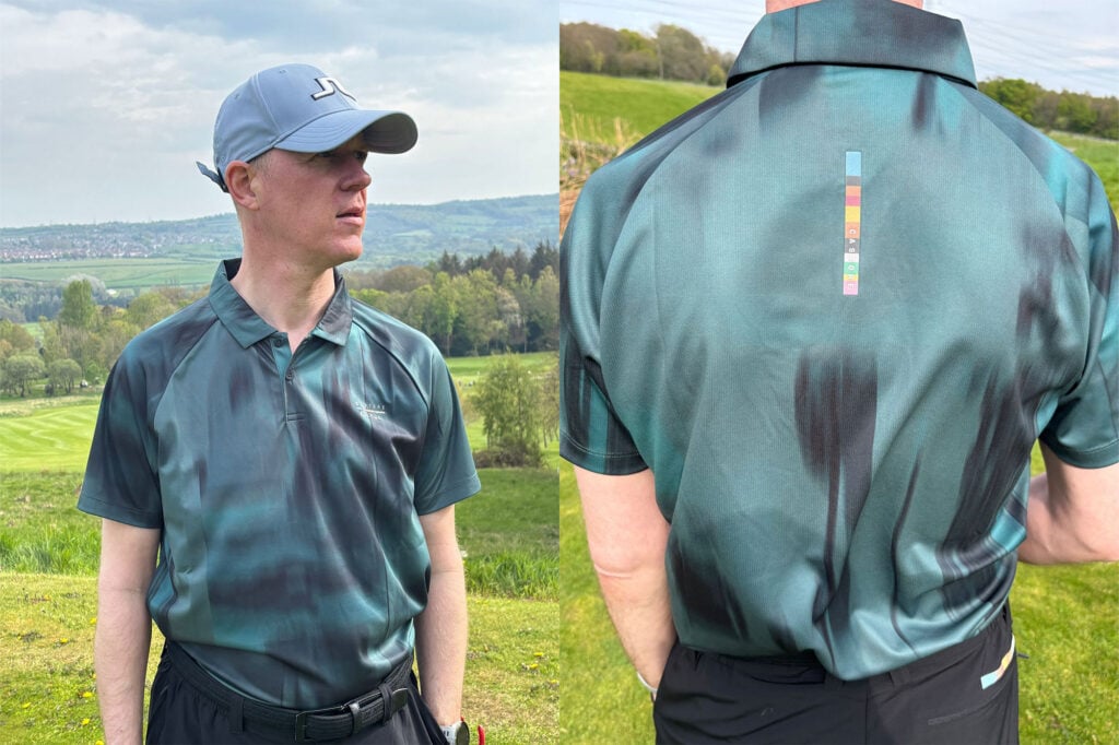 Castore Menâs x Paul Smith Performance Printed Polo Top | Source: NCG