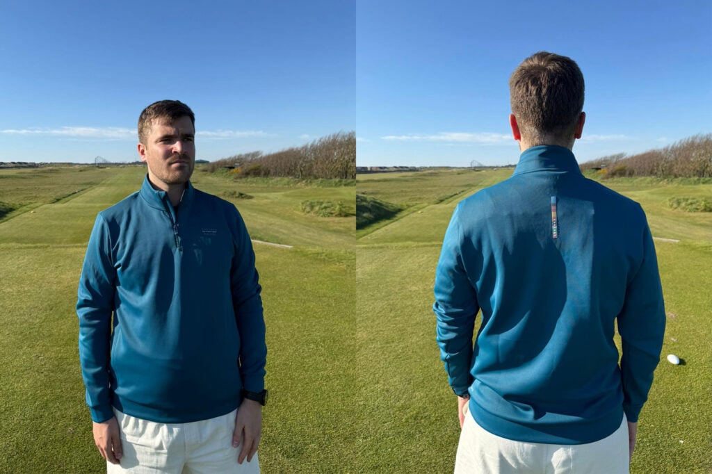 Castore Menâs x Paul Smith Technical Quarter Zip Top | Source: NCG