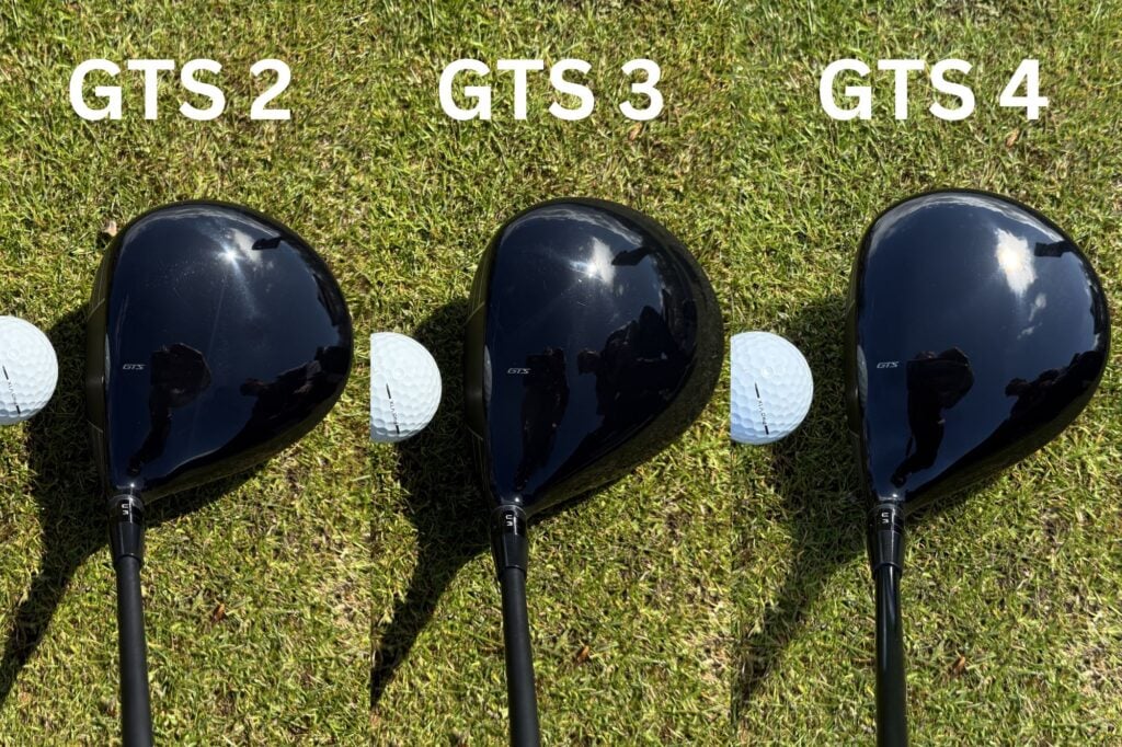 Titleist GTS driver comparisons | Source: NCG