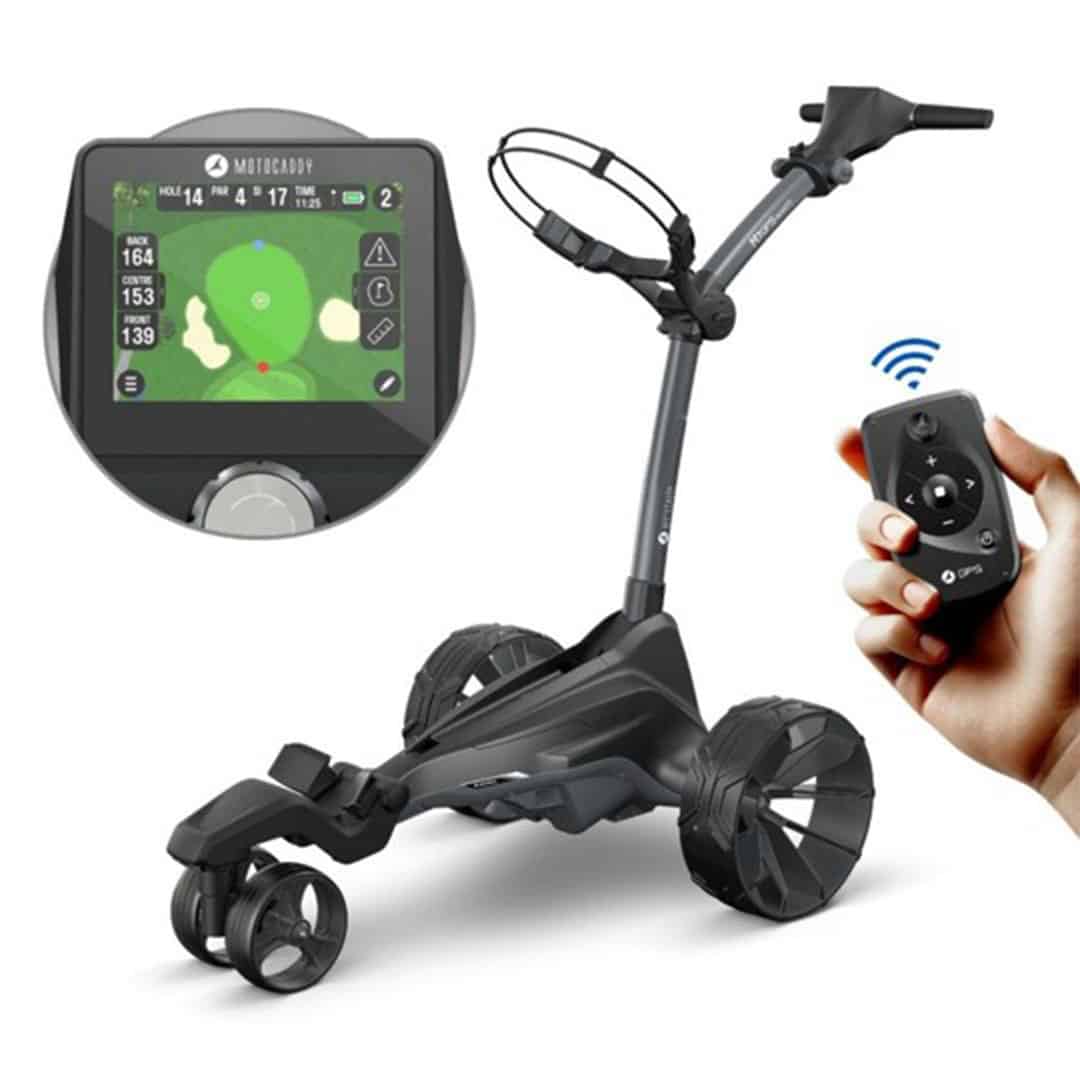 Motocaddy M7 GPS REMOTE Electric Trolley | Source: Motocaddy