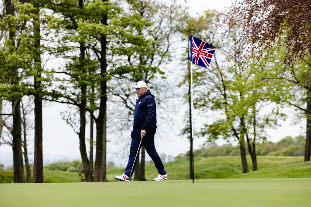 Lee Westwood on the 10th at Close House | Source: Close House