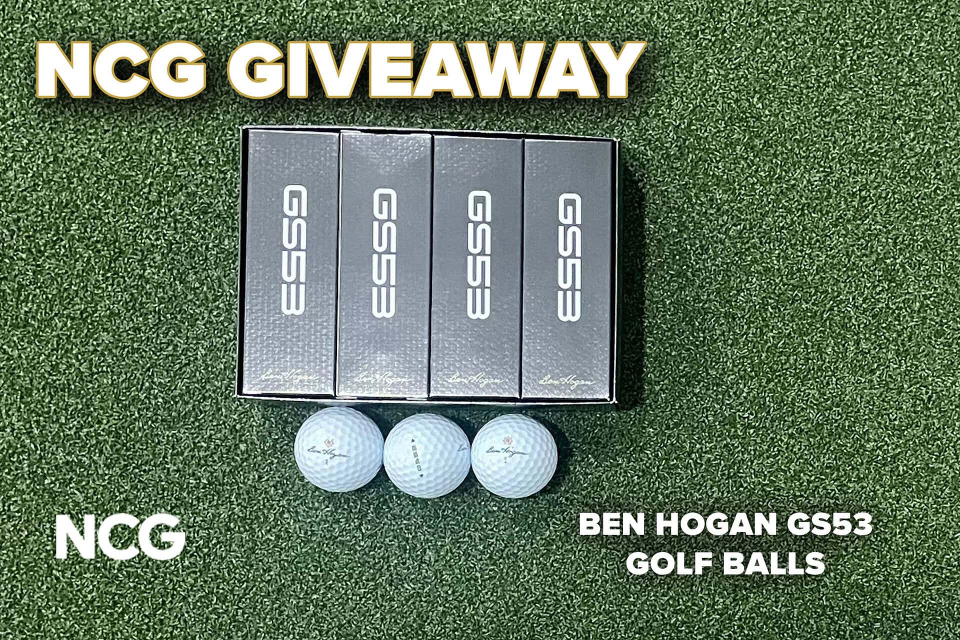 Ben Hogan GS53 golf ball giveaway | Source: NCG