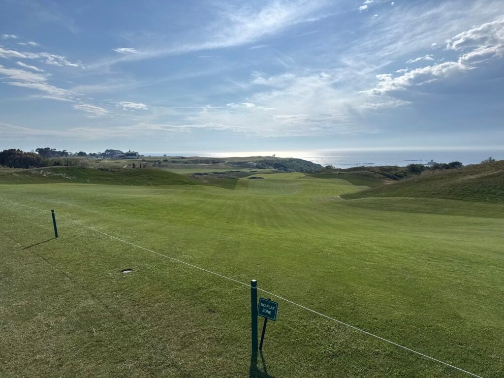 One of the new holes at La Moye | Source: NCG