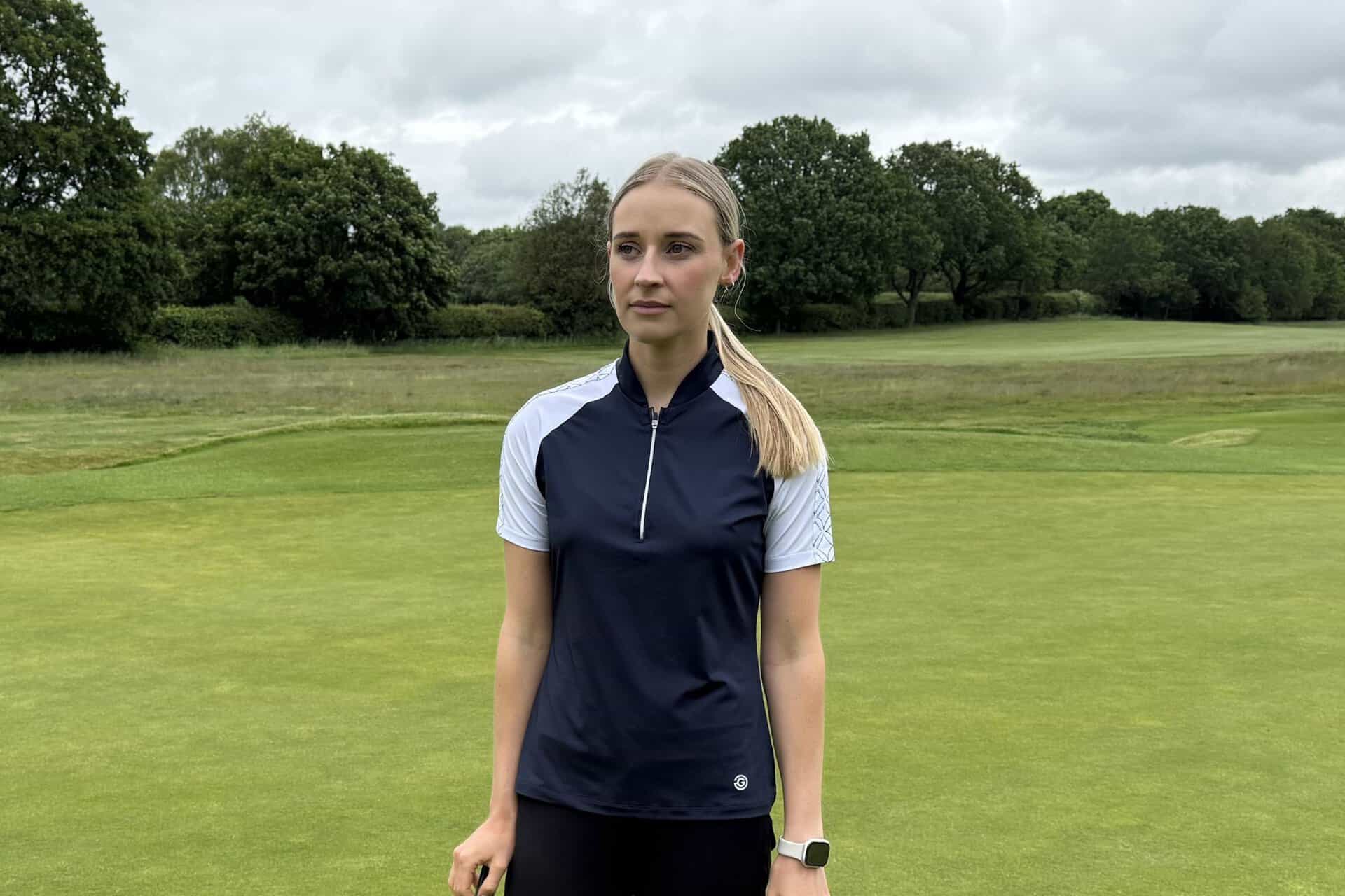 Galvin Green Miley breathable short sleeve golf shirt | Source: NCG