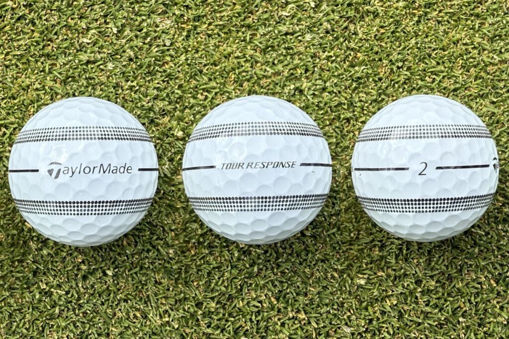 TaylorMade Tour Response golf ball | Source: NCG