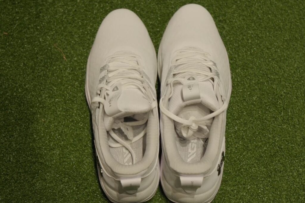 The Under Armour shoes Backhouse was fit into | Source: NCG