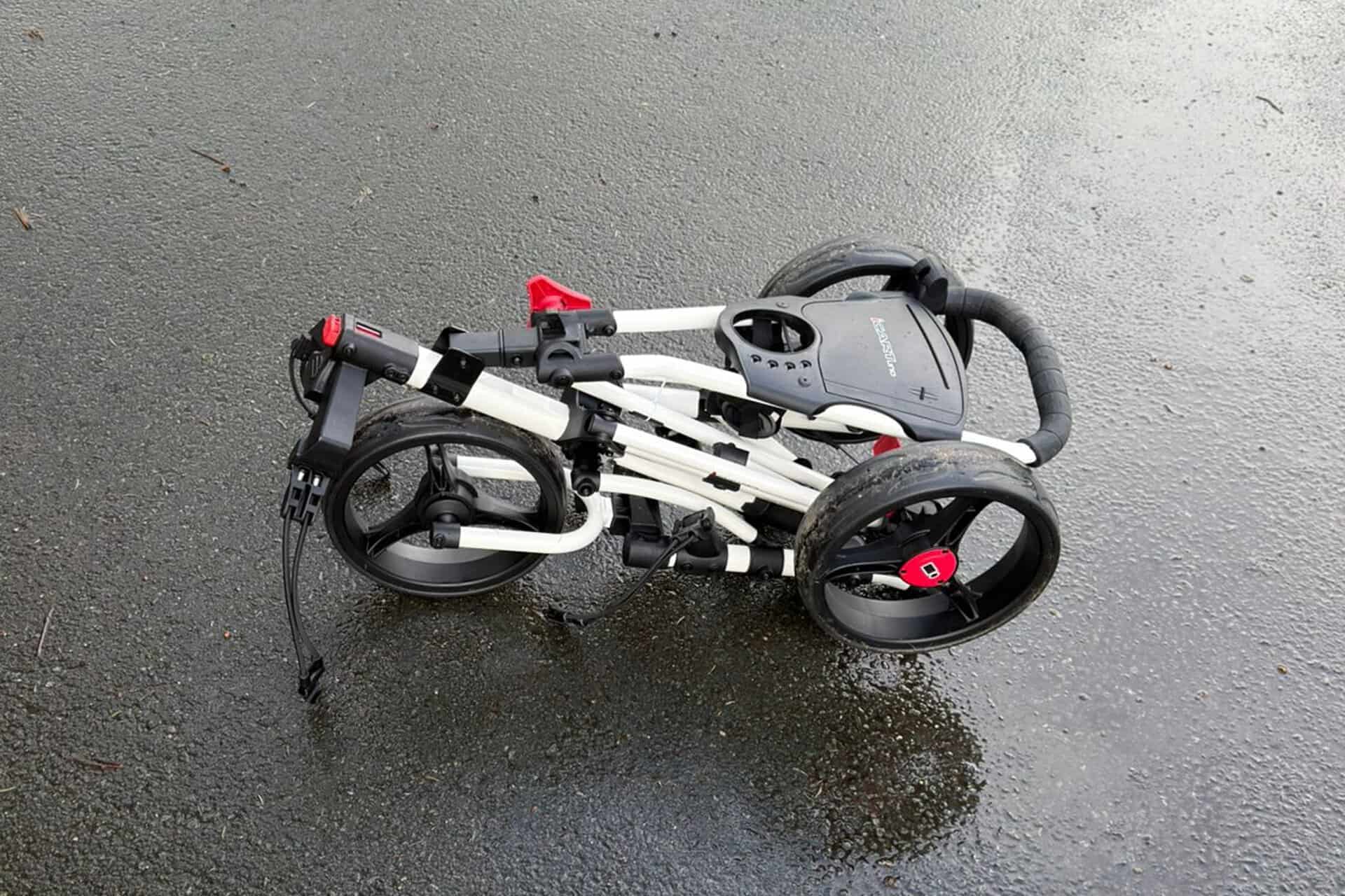 Icart Uno Golf Push Trolley Folded | Source: NCG