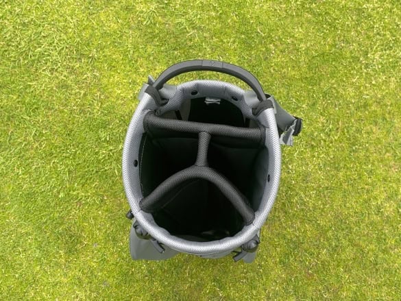 It's lightweight, it holds a full set of clubs and is easy to carry. With the Solo, Motocaddy may have produced the perfect carry bag.