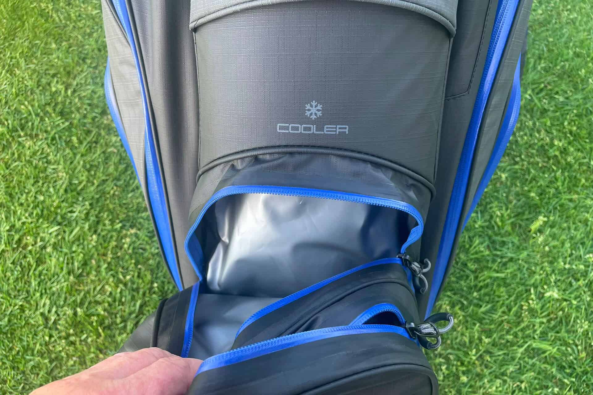 Motocaddy Dry-Series 2026 Bag cooler pocket | Source: NCG