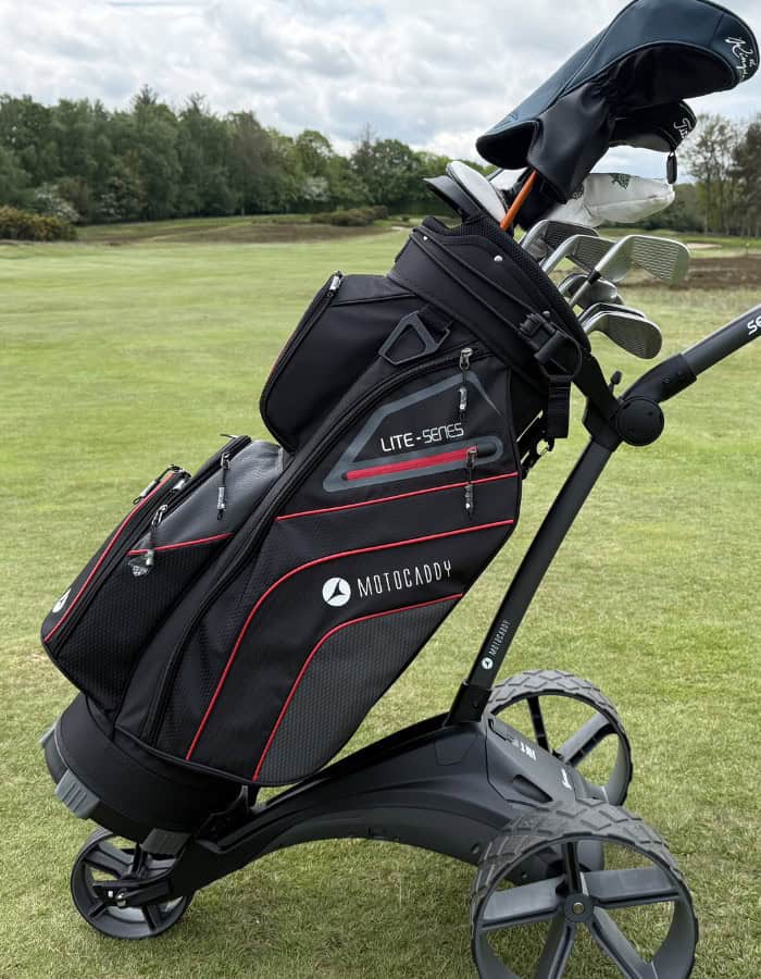 Motocaddy Lite Series 2026 Cart BagÂ  | Source: NCG