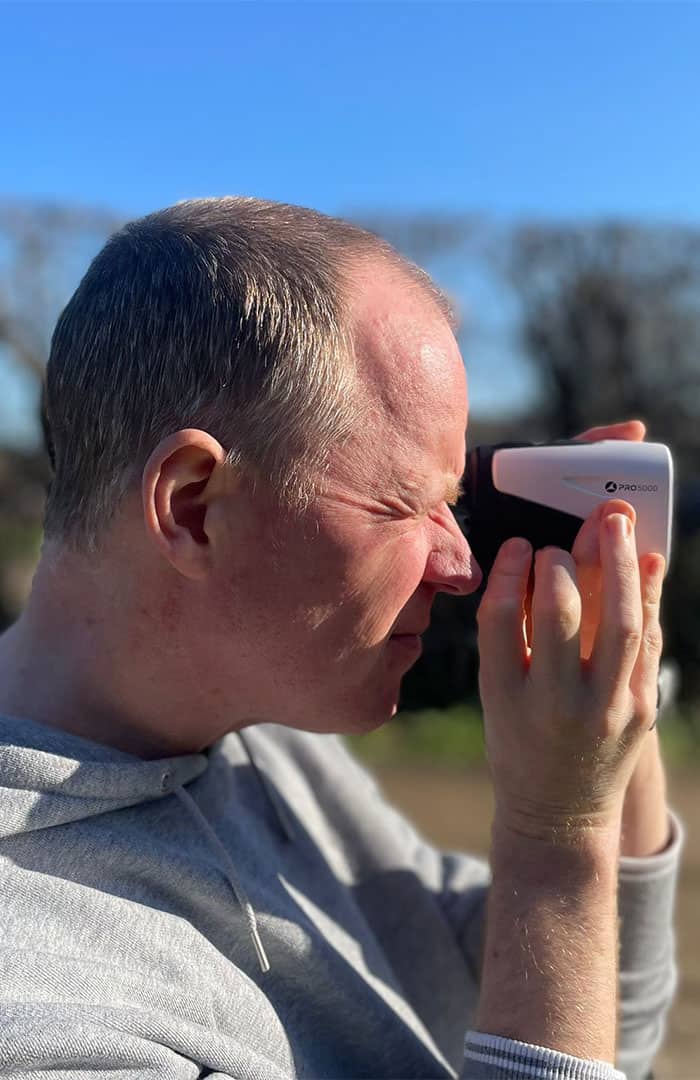 Motocaddy Pro5000 Laser Rangefinder | Source: NCG