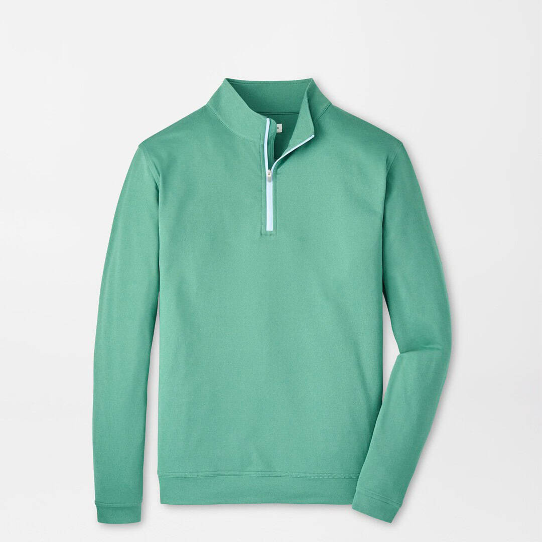Peter Millar Perth Mélange Performance Quarter-Zip | Source: Peter Millar