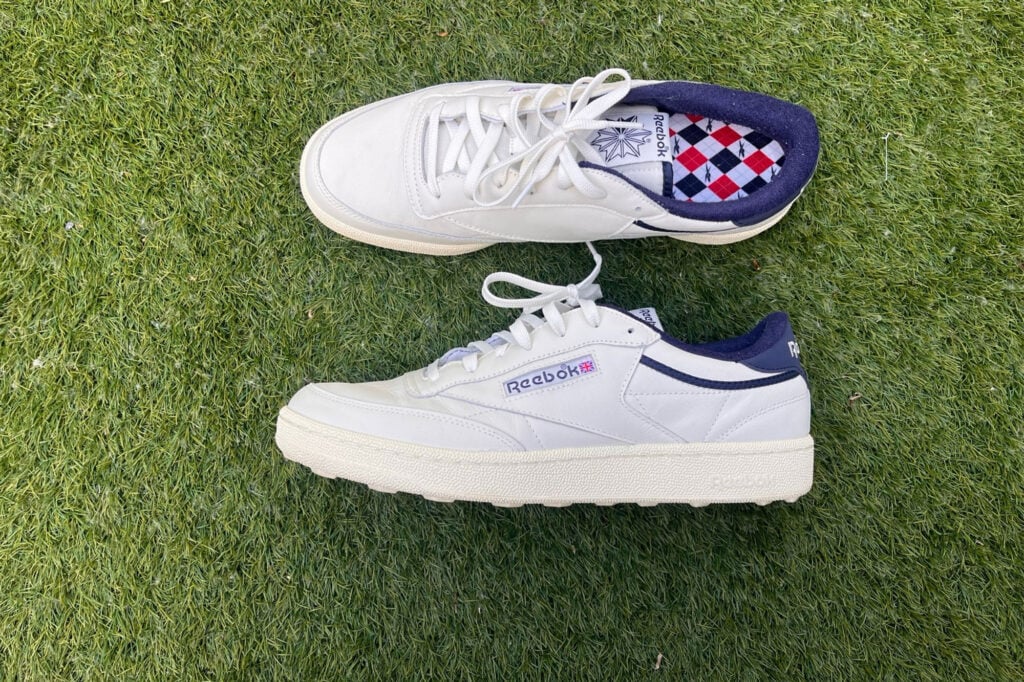 Reebok Menâs Club C Spikeless Golf Shoes | Source: NCG