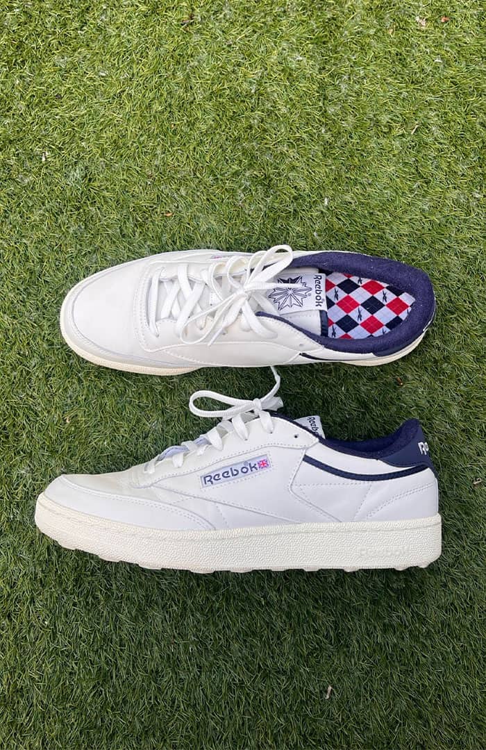 Reebok Menâs Club C Spikeless Golf Shoes | Source: NCG
