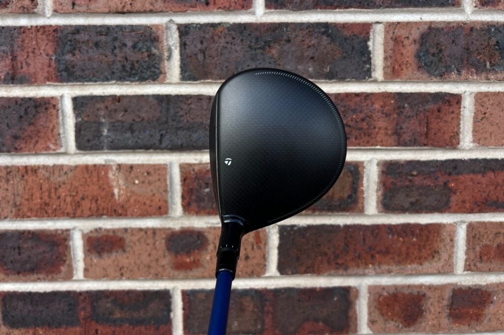 The look of the TaylorMade Qi4D Max Fairway Wood at address | Source: NCG