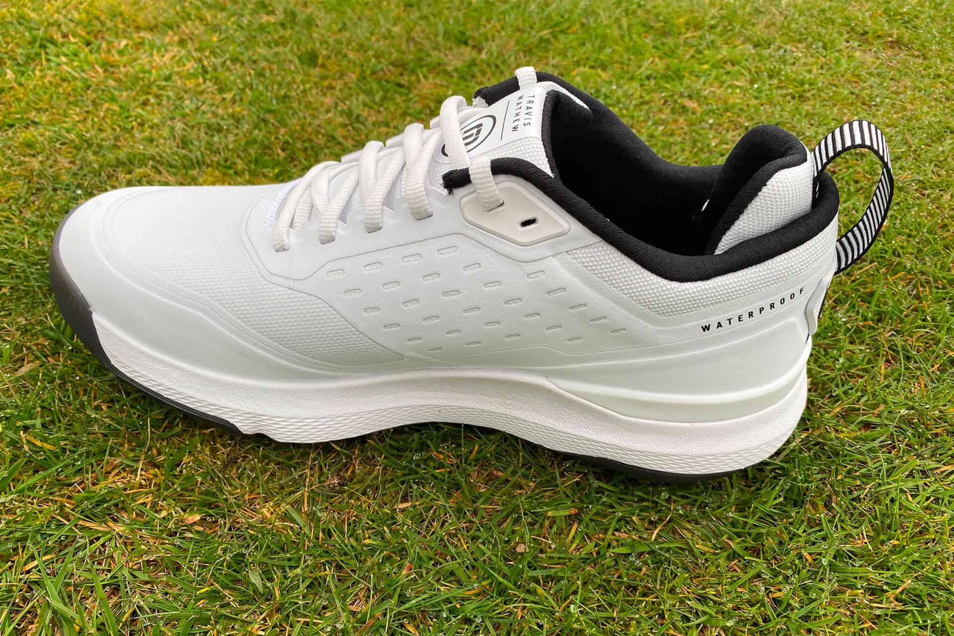 TravisMathew Nuage Mega golf shoe heel lock insert | Source: NCG
