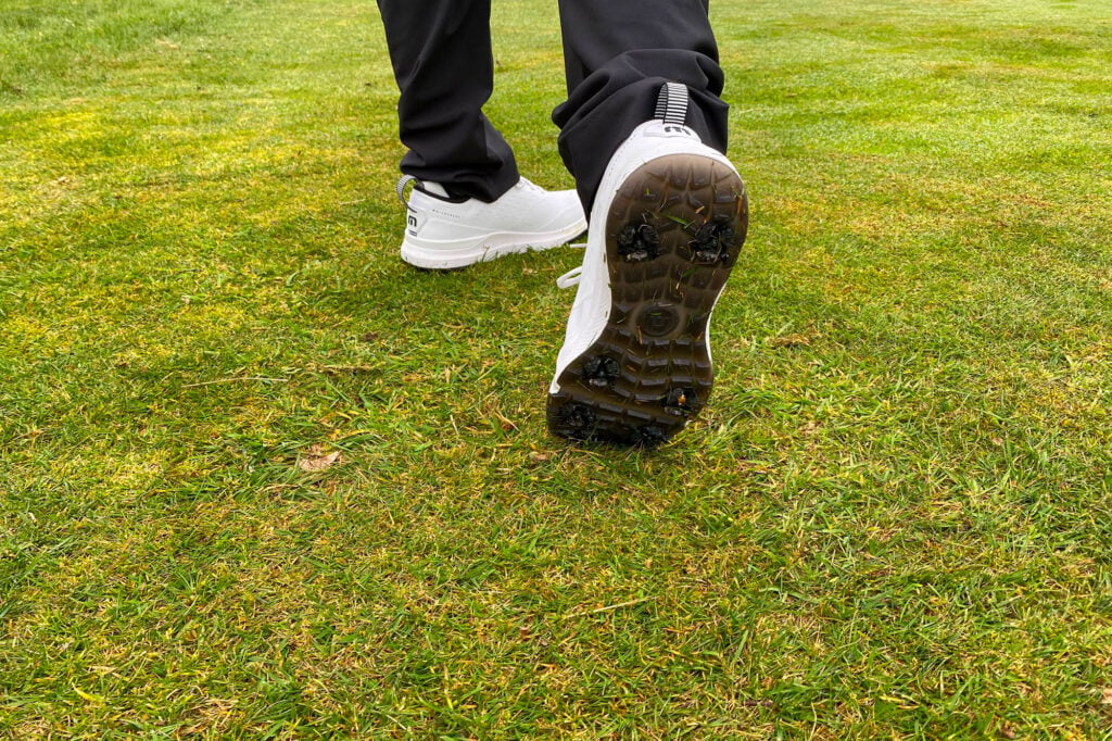 TravisMathew Nuage Mega golf shoe | Source: NCG