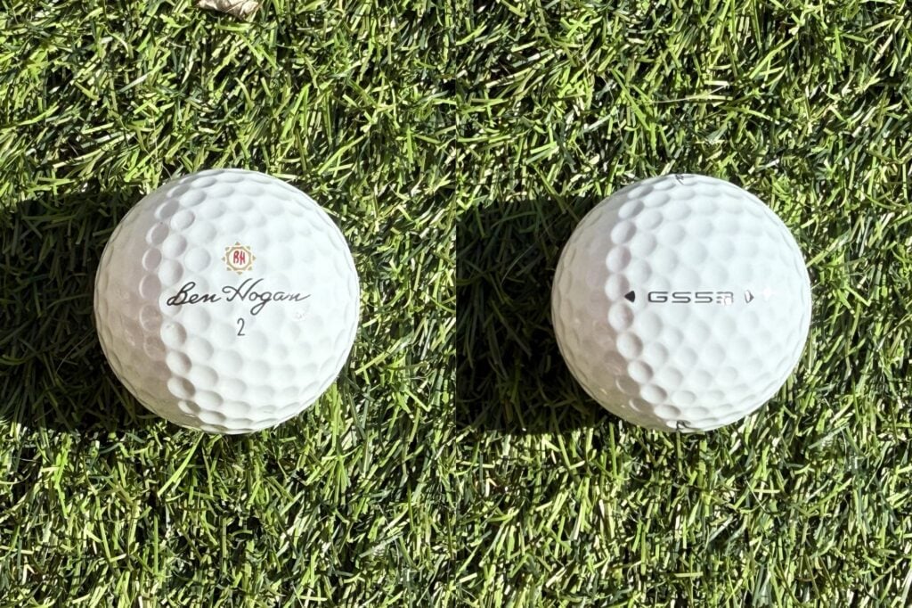 Ben Hogan GS53 golf ball | Source: NCG