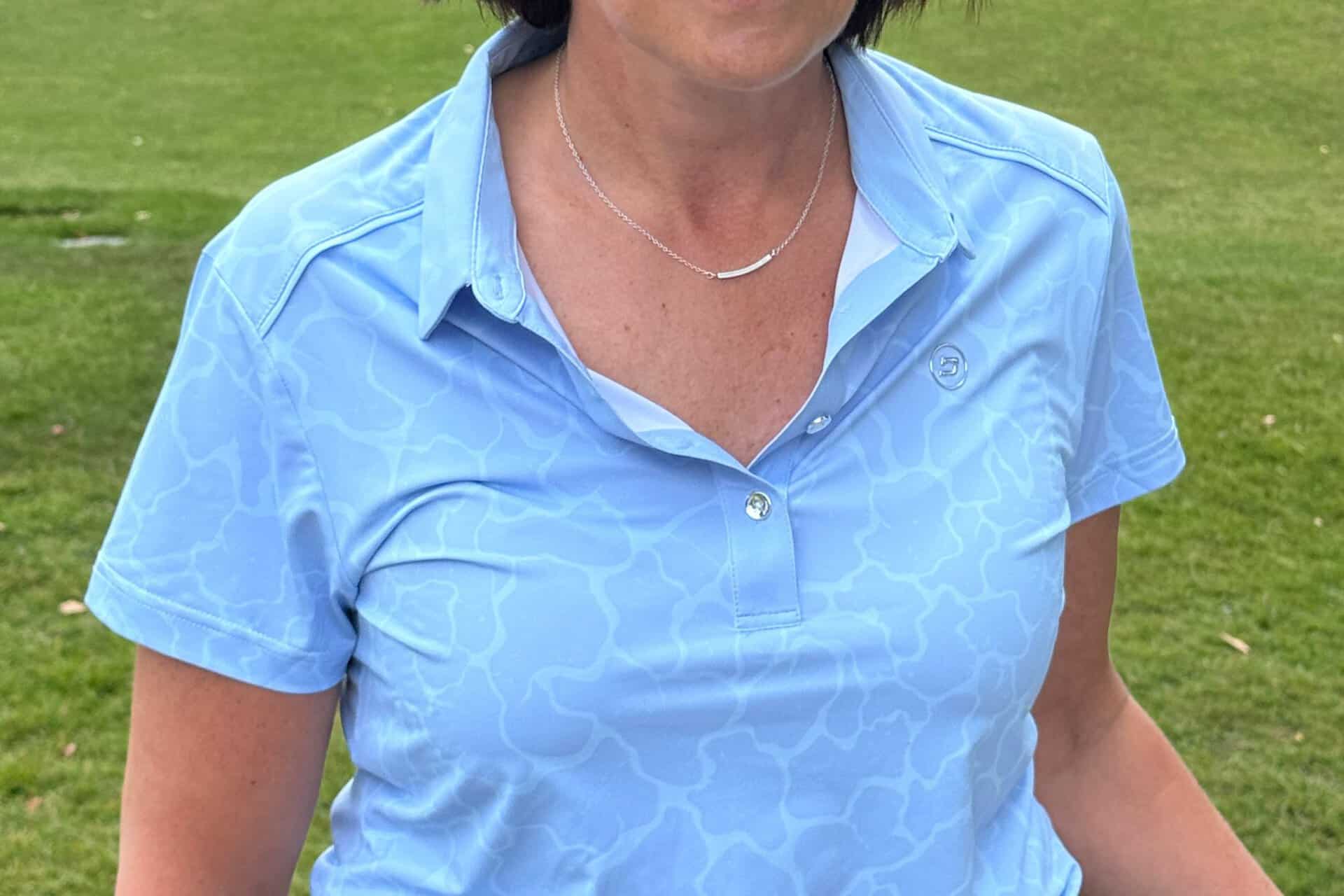 Druid women's bliss polo | Source: NCG