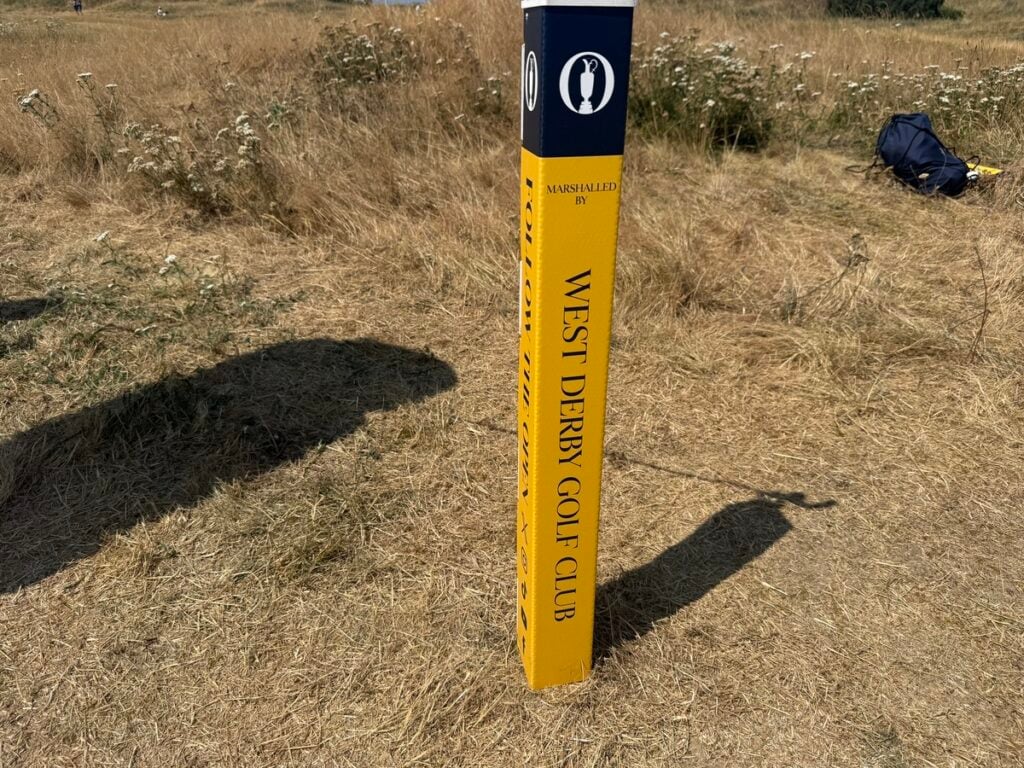 A rope stand marking West Derby members | Source: NCG