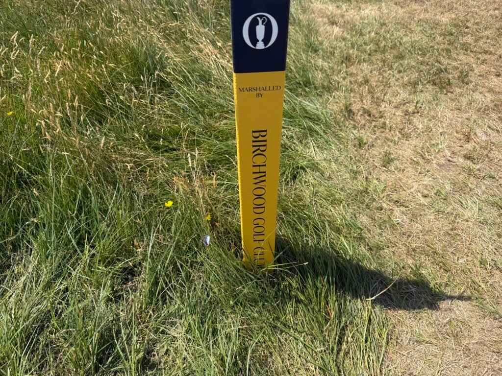 A rope stand marking Birchwood members | Source: NCG