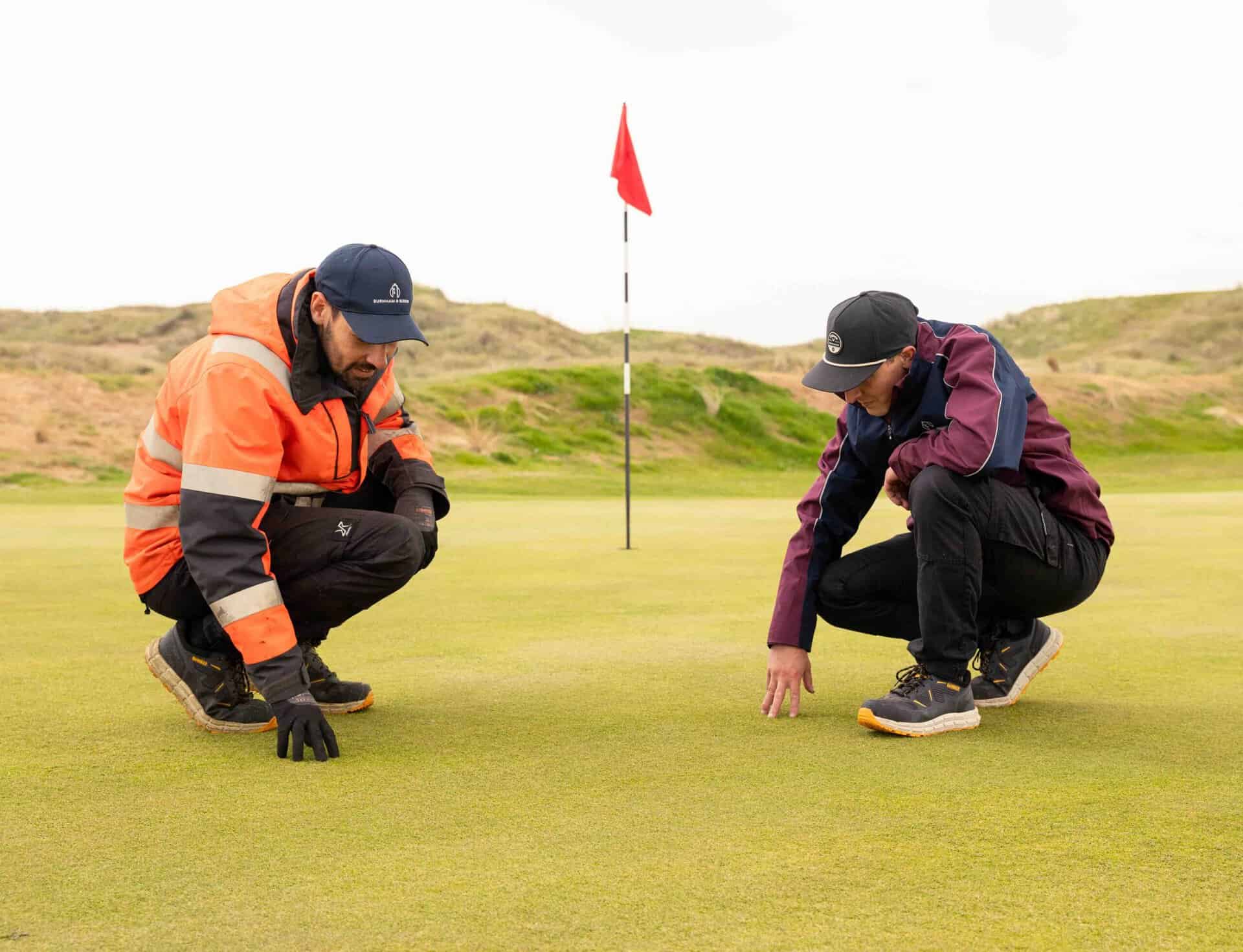 Burnham & Berrow's Liam Pigden with Stuart Green | Source: Supplied