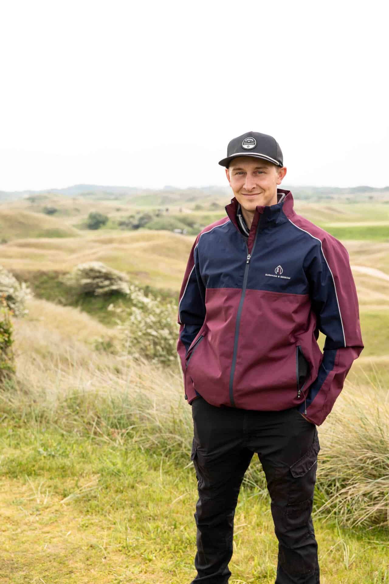 Burnham & Berrow's Liam Pigden on walking the golf course | Source: Supplied
