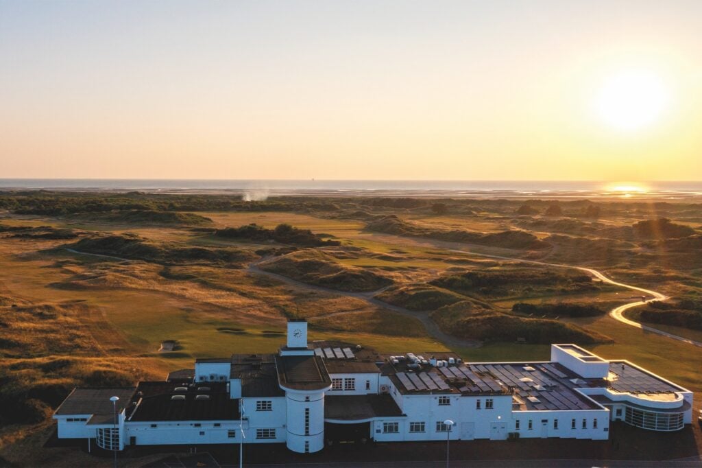 The clubhouse at Royal Birkdale | Source: Sports Publications