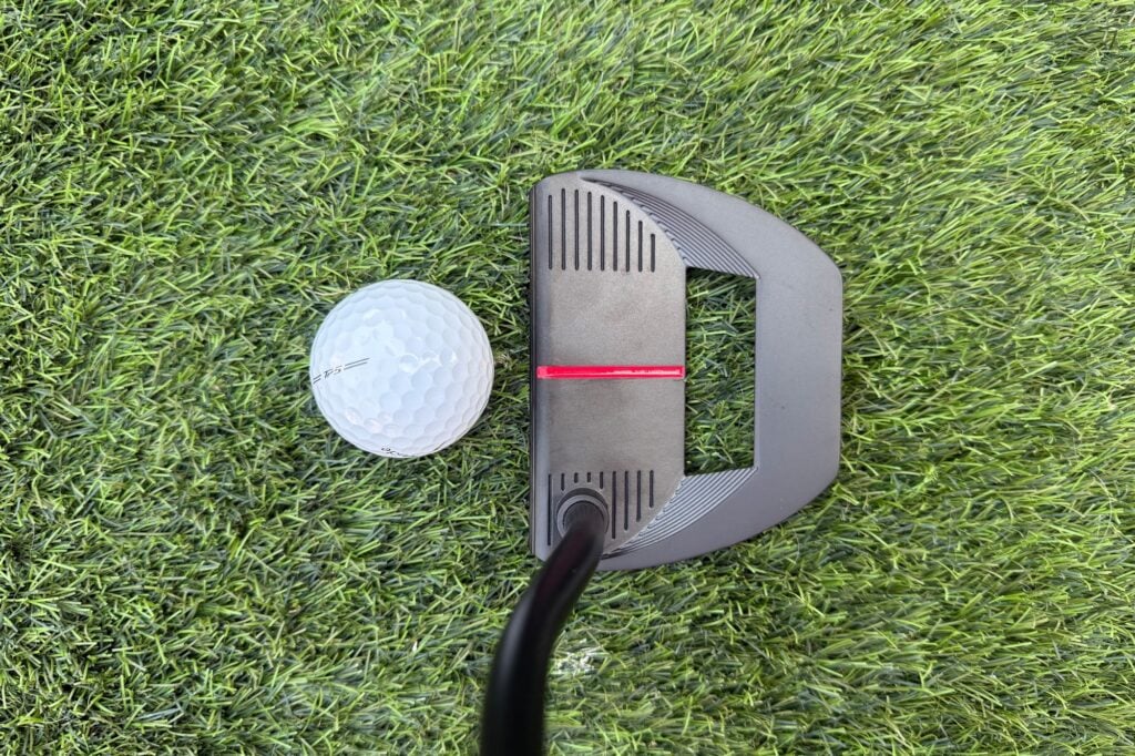 Spoiler putter address | Source: NCG