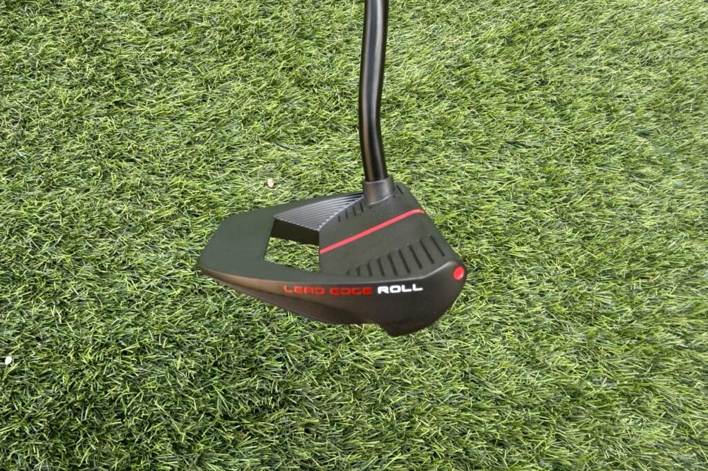 A closer look at the leading edge of the Spoiler putters | Source: NCG