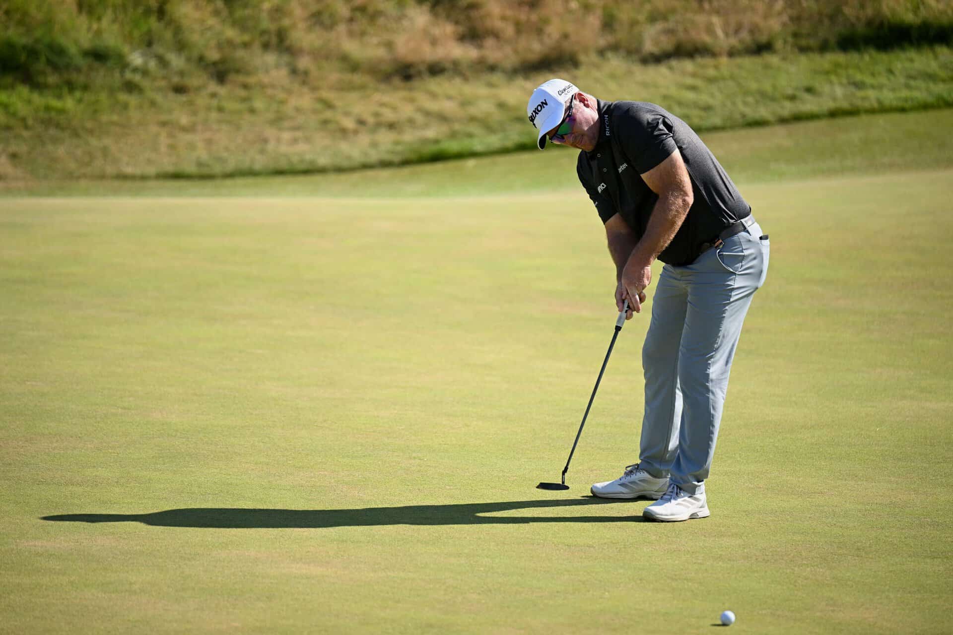 Ryan Fox of New Zealand putts on the 10th green during Day Four of the The 154th Open Championship at Royal Birkdale on July 19, 2026 in Southport, England. (Photo by Stuart Franklin/R&A/R&A via Getty Images)