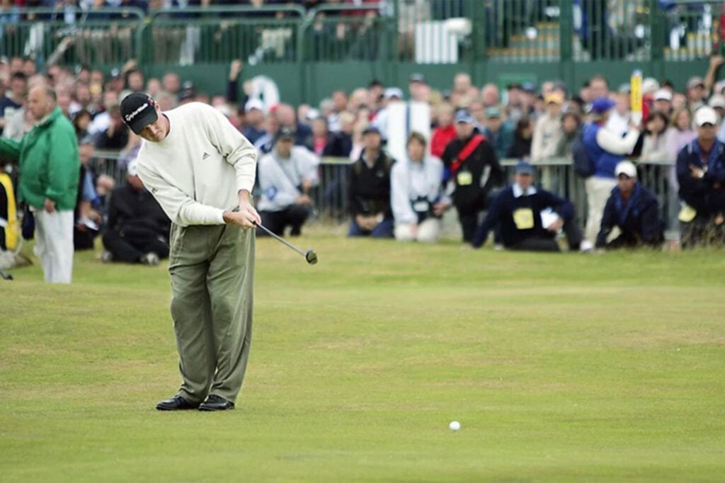 Todd Hamilton navigated Royal Troon with a uniquely built hybrid | Source: Getty