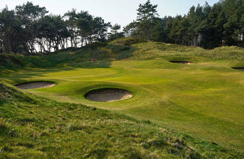 The 12th hole at Formby Ladies | Source: Formby Ladies