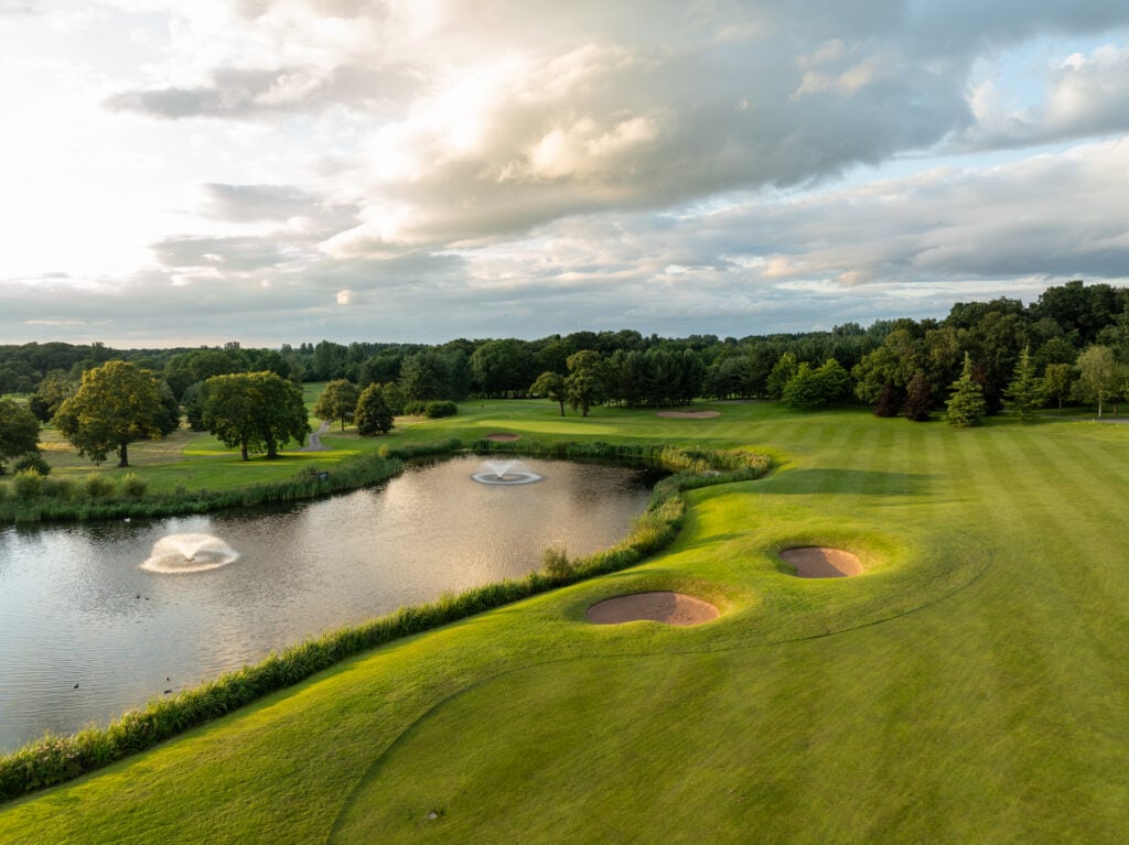 An aerial view of the Nicklaus course at Carden Park where the PGA Cup will be contested | Source: Carden Park