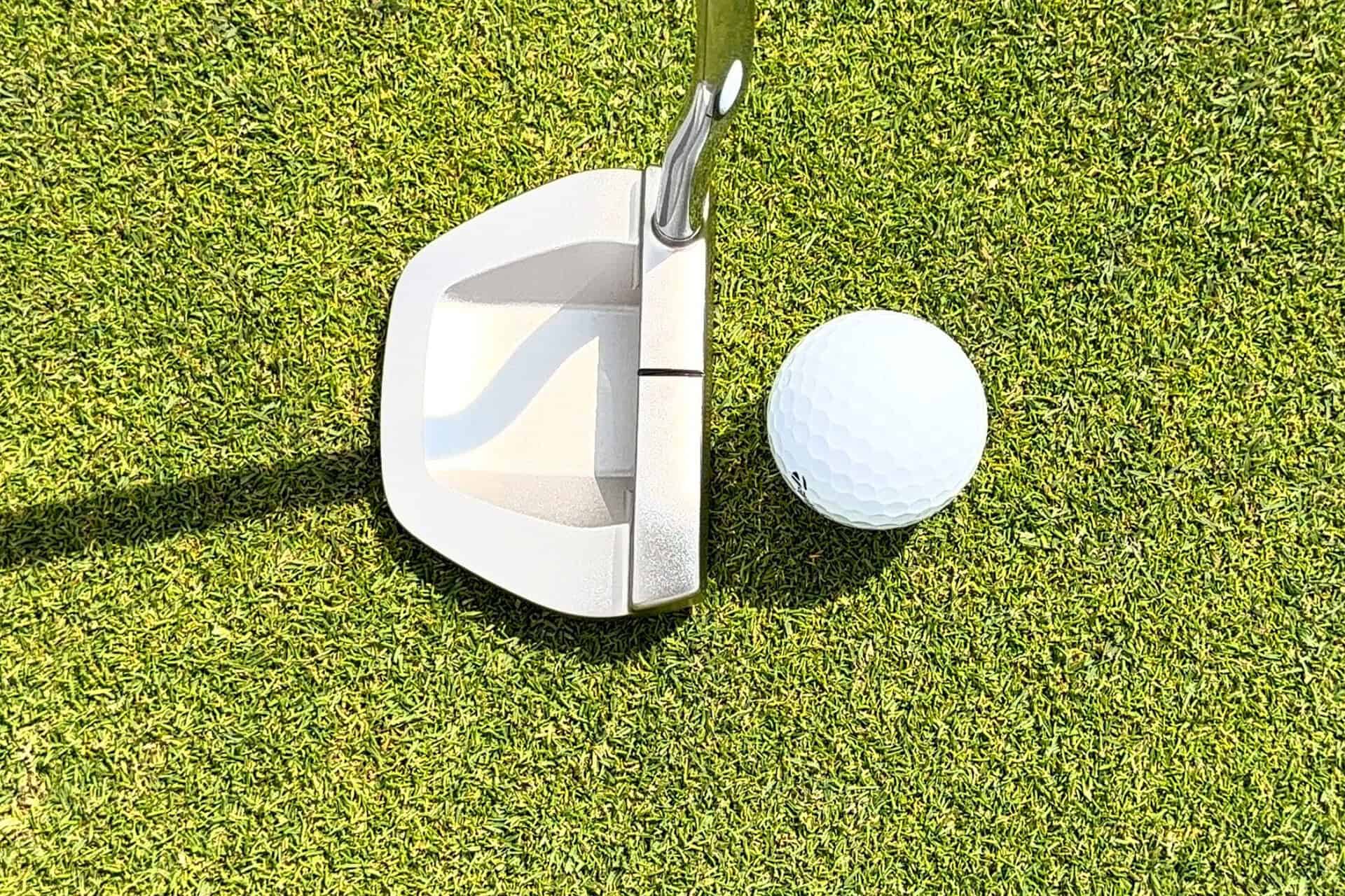Mizuno M.Craft Nagoya Putter at address | Source: NCG