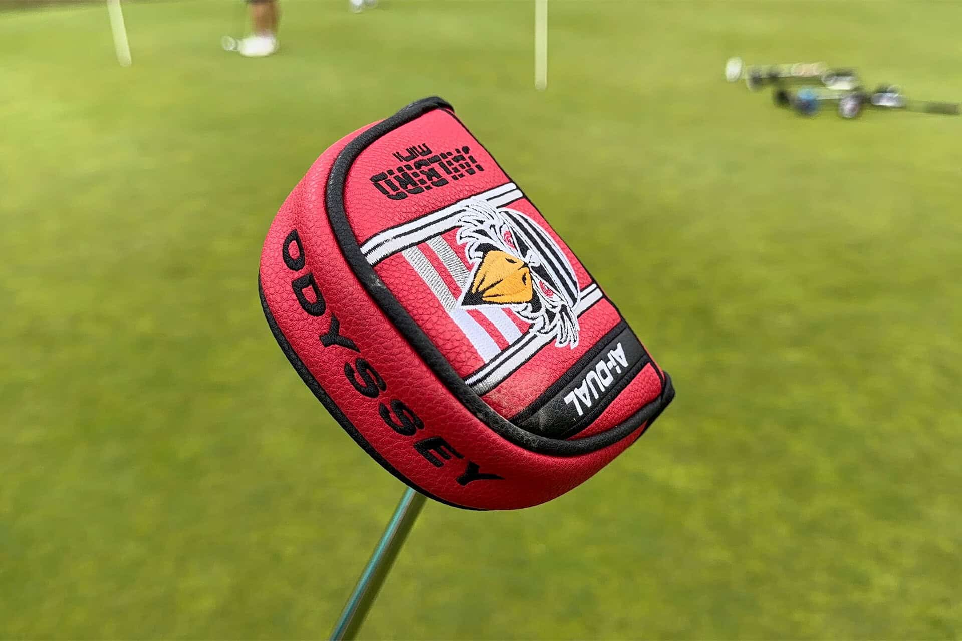 Odyssey Ai-DUAL Jailbird Mini ½ Ball headcover | Source: NCG