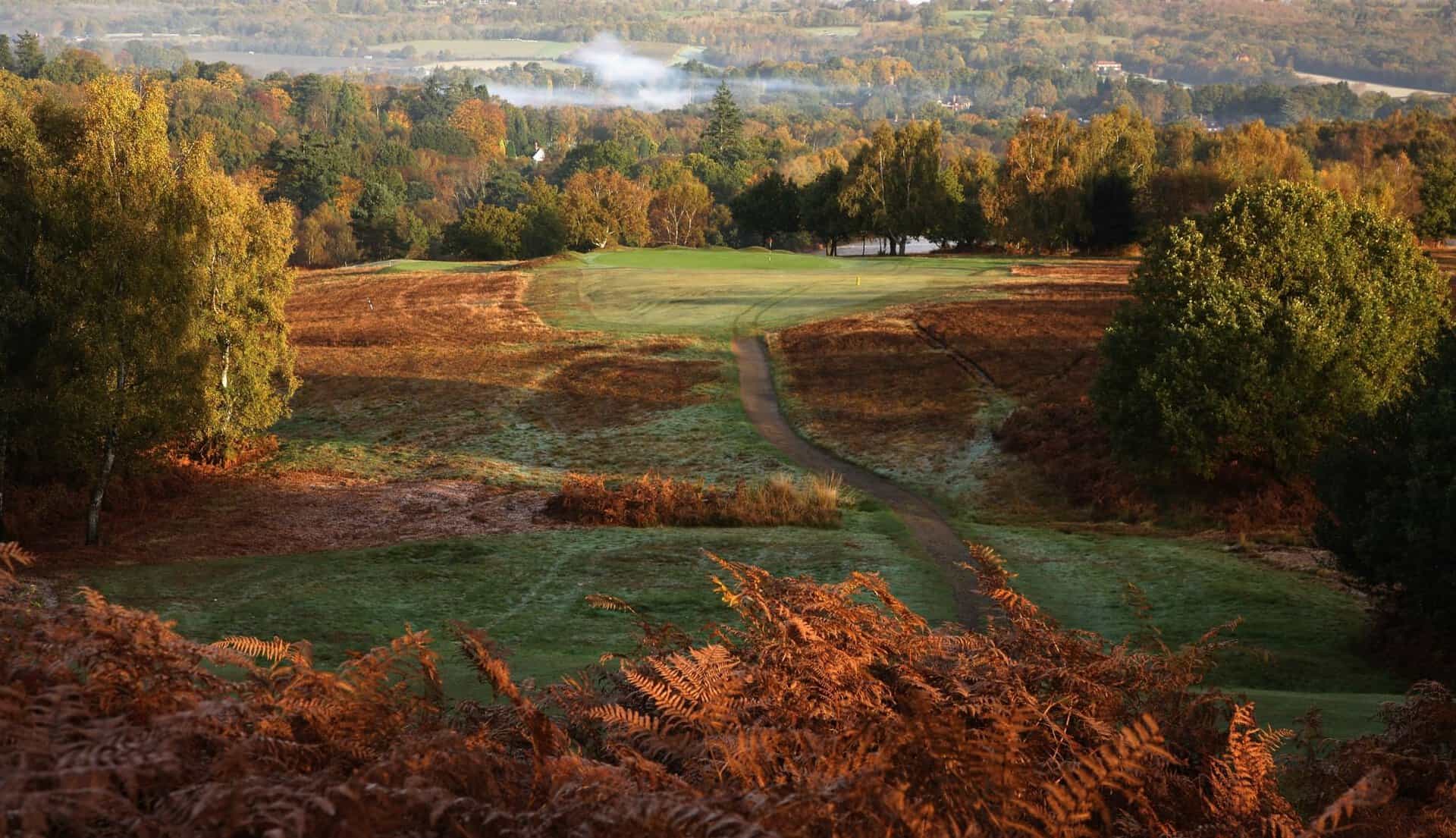 The magnificent 11th hole at Royal Ashdown Forest | Source: Royal Ashdown Forest