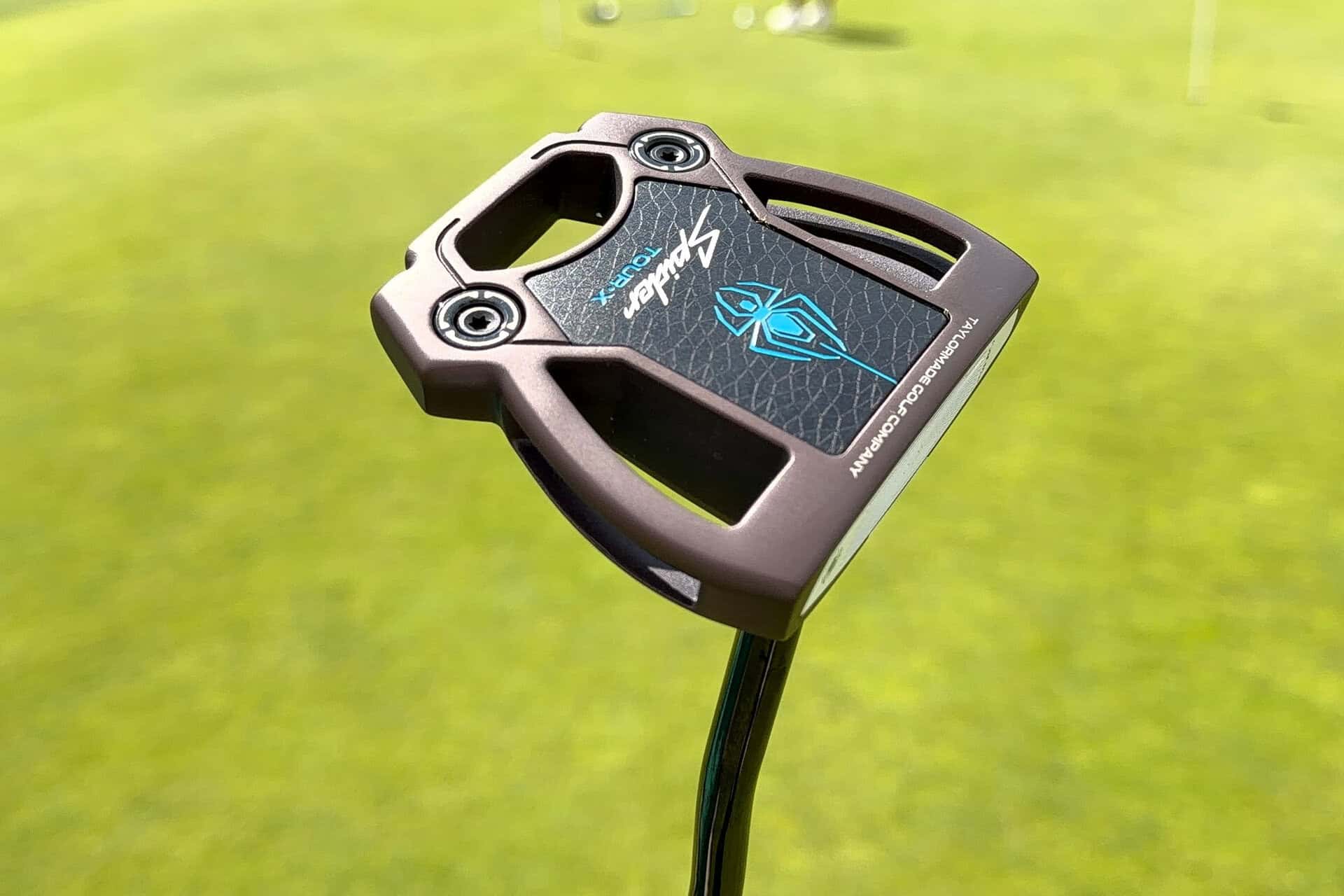 TaylorMade Spider Tour X torched putter sole | Source: NCG