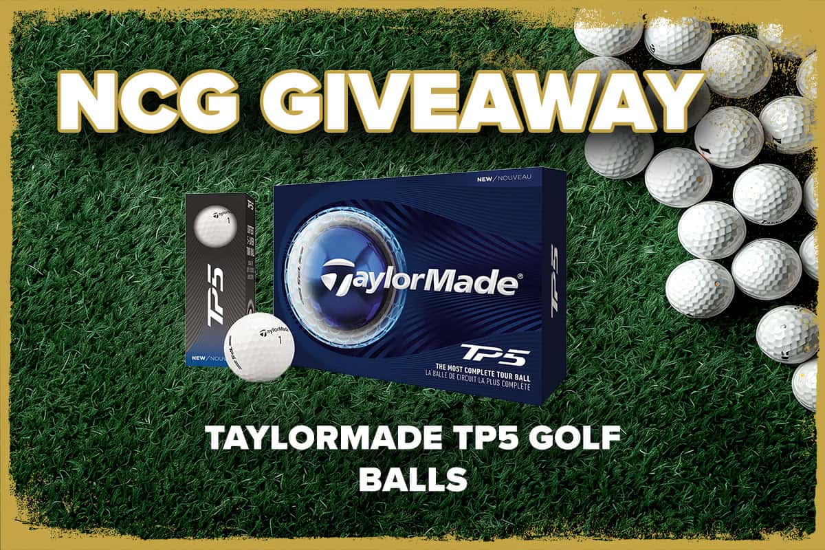 TaylorMade TP5 golf ball giveaway | Source: TaylorMade Golf & NCG