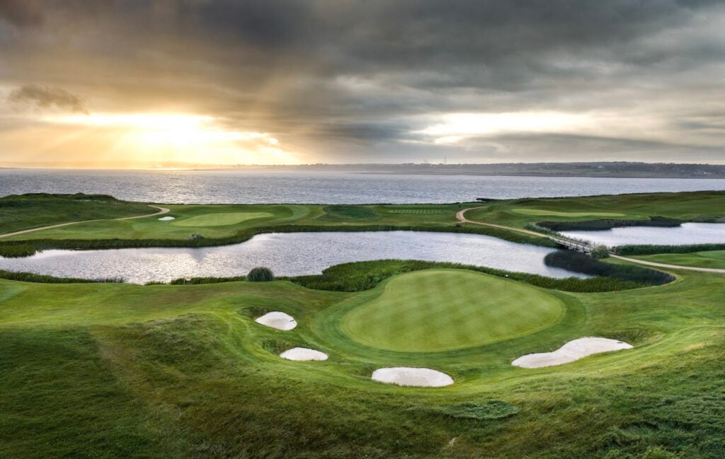 Hawthorn's spa looks out over Galway Bay. Source: The Hawthorn
