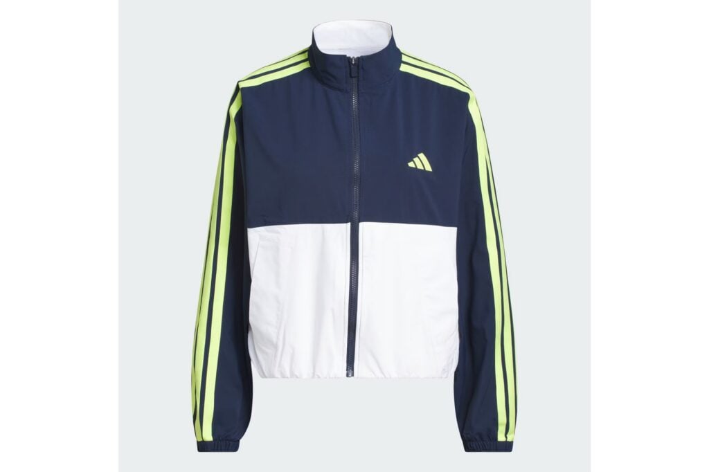 Beyond the Course Colourblock Twistweave Full-Zip Jacket | Source: adidas